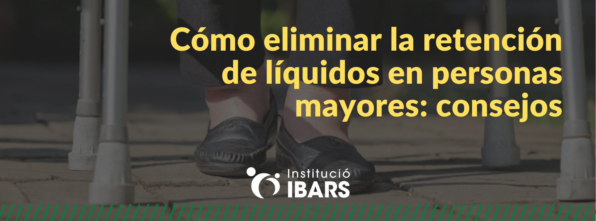 Cómo eliminar la retención de líquidos en personas mayores: consejos