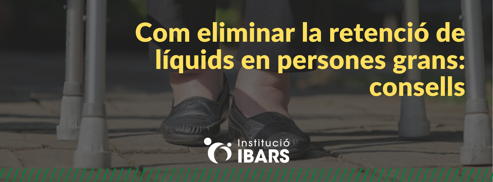 Com eliminar la retenció de líquids en persones grans: consells