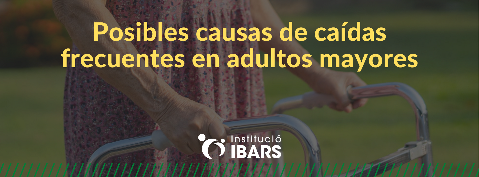Posibles causas de caídas frecuentes en adultos mayores