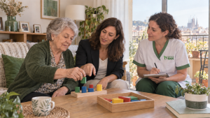 Equipo de apoyo psicológico, terapia ocupacional y atención sociosanitaria a domicilio en Tarragona