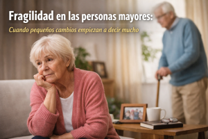 Fragilidad en las personas mayores: cuando pequeños cambios empiezan a decir mucho