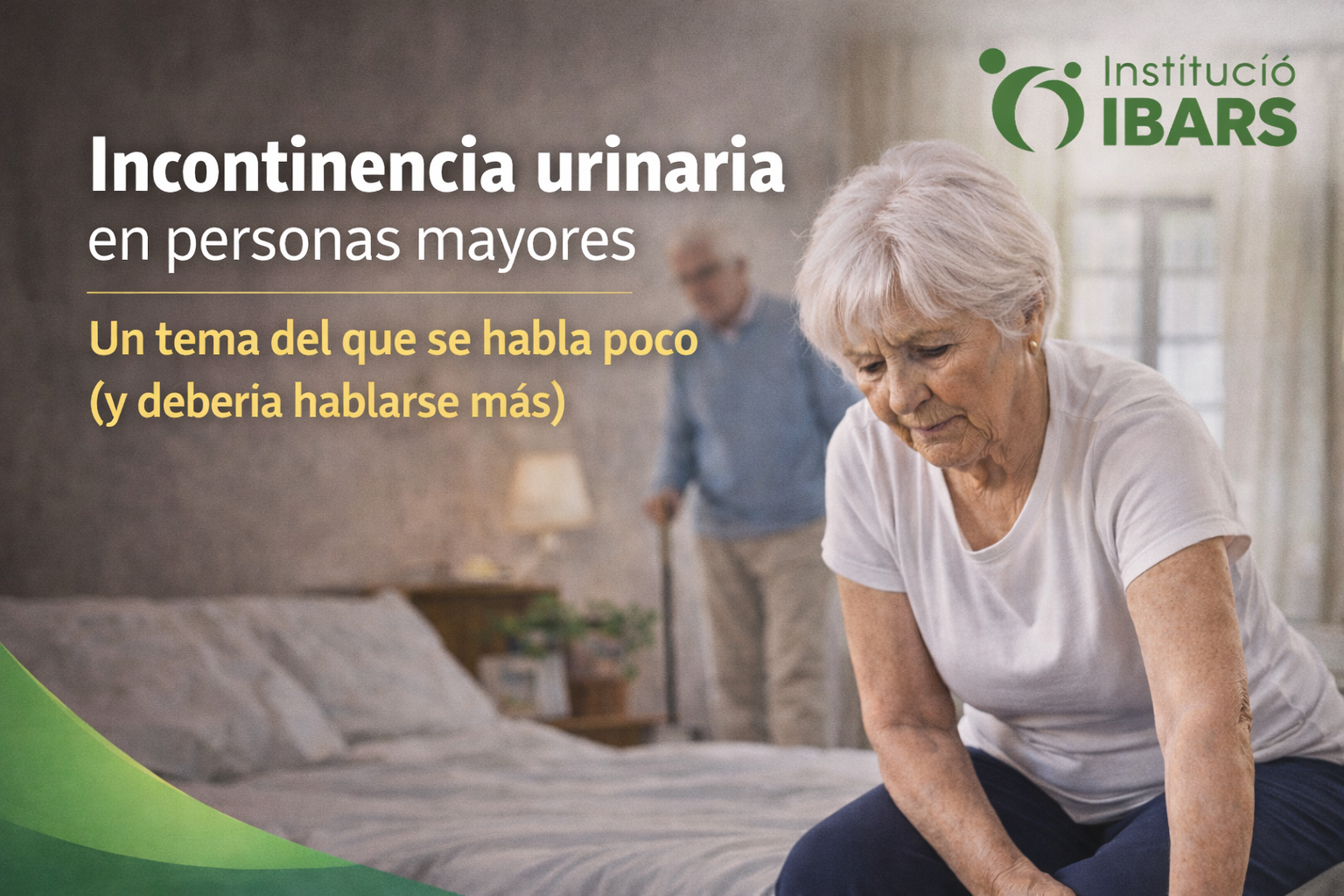 Incontinencia urinaria en personas mayores: un tema del que se habla poco (y debería hablarse más)